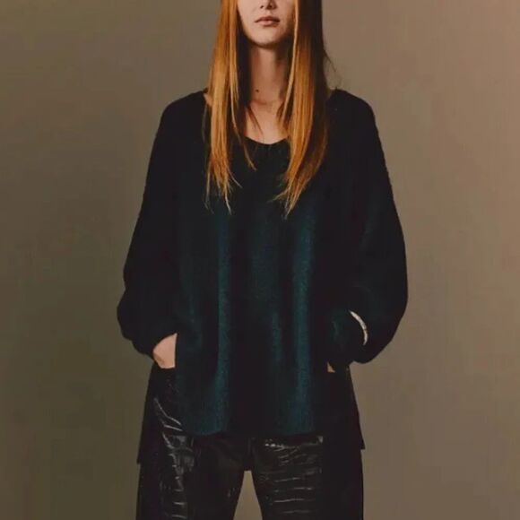 H&M Oversized  Sweater 1089158018004 Dark green M - Picture 12 of 13